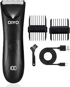 Manscape Trimmer for Men - Nick-Free Body Hair Groomer, LED Light