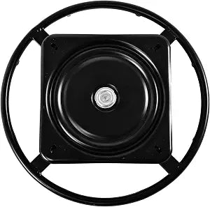16.5" Furniture Ring Base Swivel Bottom Replacement with 10" Plate