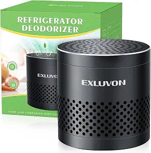 Refrigerator Deodorizer, Black, Compact Reusable, Long Lasting