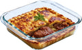 Glass Baking Dish - 1.9qt Square 8x8 Baking Pan - Glass Baking Dishes For Oven