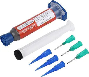 Wonderway Sn42/Bi58 T4 Lead Free Solder Paste No Clean, 138 Melting Point (20g)