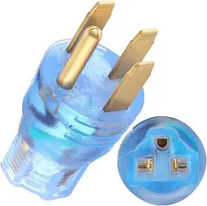 Relaxweex 50A to 20A Adapter Compatible with NEMA 14-50P to 6-20R for RV