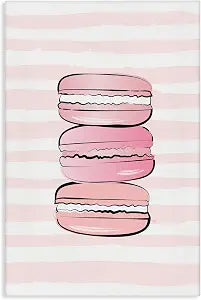 Stupell Industries Blush Pink Macarons Glam, 20 x 30 Inch Canvas Wall Art