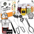 LEONICE Canning Supplies Starter Kit with Rack, Canner Essential Tools