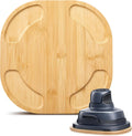 LemonRoad Bamboo Trivet Compatible with Ninja Crispi Heat-Resistant Mat