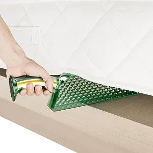 Tantea Mattress Lifter Wedge and Bed Maker Tool for Changing Sheets - Easy Lifter Mattress Riser for Bed Making - Helps Lift The Mattress and Hold The Mattress Alleviating Back Pain (1 Piece)