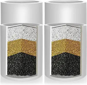 Enhanced Formula Multi-Stage Shower Filter replacement Cartridge Pack of 4