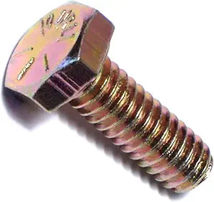 Hard-To-Find Fastener Grade 8 Hex Cap Coarse Large Bolts, Bulk Pack, Steel Hex Bolts for Construction, Home Improvement, 1/4-20 x 3/4, Pack of 50