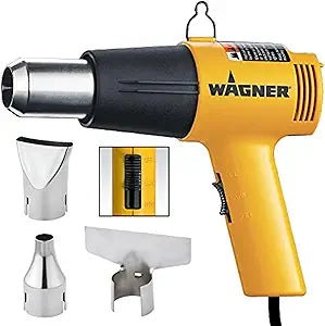 Wagner Spraytech HT1000 Kit Dual-Temperature Heat Gun with 3 Nozzles