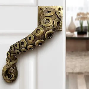 Octopus Door Handle, 6.49 x 1.4 x 2.13 in, Heavy Duty Pull (Bronze)
