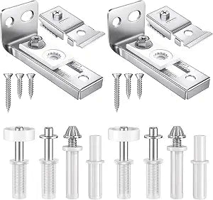2 Pack Bifold Door Hardware Repair Kit for Folding Pocket & Accordion Door