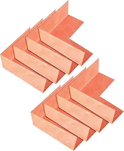 8 Pack Inside Waterproof Membrane, Seamless Polyethylene Membranes for Bathroom Corners Bathtub Walls and Steam Room Surrounds