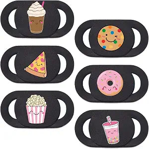 Webcam Cover Camera Cover Slide for Laptop Privacy, 6 Pack Sweet