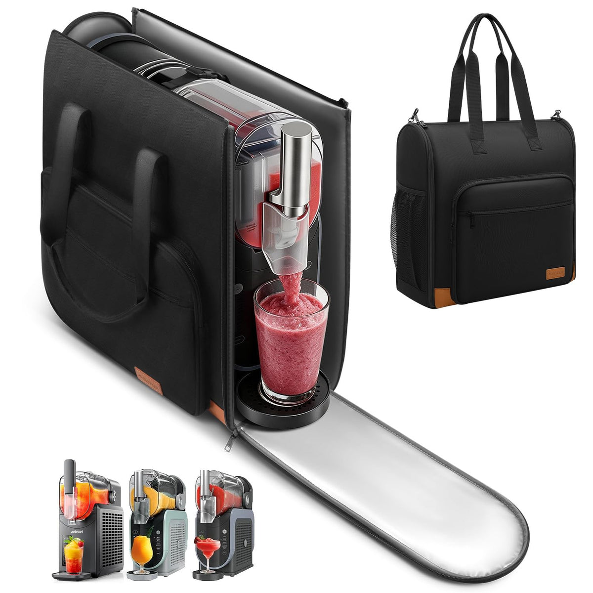 Carrying Bag for Ninja Slushie Machine FS301/FS305, Padded Travel Tote Bag