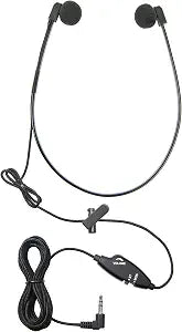 ECS WordHear-O 3.5mm Transcription Headset, Under Chin Style