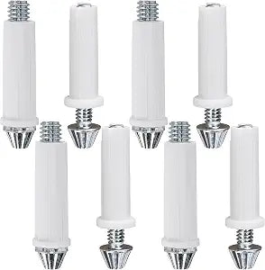 8 Pcs Bi-Fold Door Bottom Pivot Kit, Bifold Door Hardware Bottom Pivot