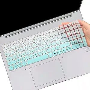 Keyboard Cover for 2025 2024 HP ProBook 460 465 G11 16", HP EliteBook 660 665 G11 16"/EliteBook 460 465G11 16 inch Laptop Accessories Protective Keyboard Cover Skin US Layout-OmbreMint