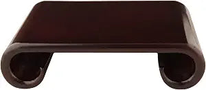 Oriental Furniture Rosewood Scroll Stand - Extra Small