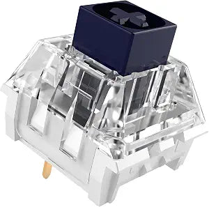 Kailh Box Navy Switches for Mechanical Gaming Keyboard,3-Pin 60gf Clicky/Factory Lubed/IP56 Dust&Waterproof Switches(Kailh Box Navy,36Pcs)