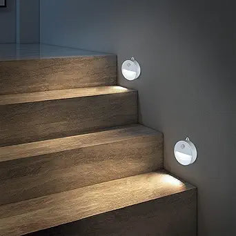 EverBrite 6-Pack Motion Sensor Night Lights, Cool White LED Night Lights