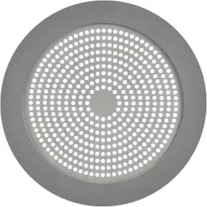 Shower Drain Hair Catcher, 5.7-inch Wide Edges, Stainless Steel Drain, Bathroom Shower Filter, Hand Sink Protector, Stainless Steel and Silicone Protective Cover