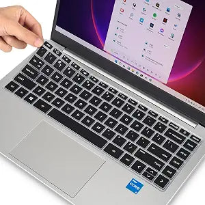 Keyboard Cover for 2023 14" HP Envy 2-in-1 14t-es000 14-es0013dx 14-es0033dx, HP 14 inch Laptop 14-ep 14-em 14t-ep000 14z-em000 14-ep000 14-ep0299nr 14-ep0145cl 14-em0047nr Keyboard Skin, Black