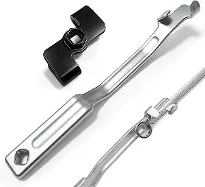 QUICKWOLF Wrench Extender Tool and Wrench Extender Tool Bar, Universal Wrench Extension Tool for Mechanics and Automotive Repairs with 1/2 Inch Hole