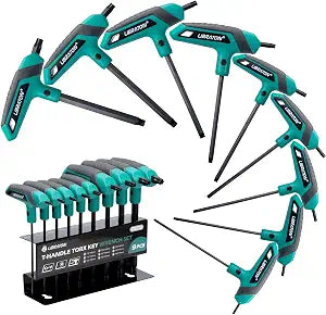 LIBRATON T Handle Torx Set T10-T50, Torx T Handle Set, Torx Wrench Set