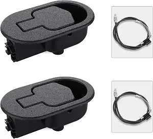 2 Set Recliner Replacement Parts, Durable Recliner Release Pull Handle with Recliner Pull Cable, Repair Replacement Parts Compatible with Most Furniture of Recliner Chair Sofa Couch