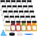 4oz Plastic Bottles for Juicing, 36pcs Plastic Drink Bottles with Caps