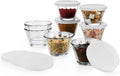 Libbey Baker's Basics 8-Piece Small Glass Baking Dishes with Plastic Lids