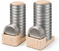 Wooden Mason Jar Lid Organizer for Regular & Wide Mouth Lids