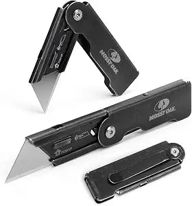 MOSSY OAK 2-pack Folding Pocket Utility Knife Set