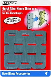 EZ-Shim HS400BP 4" Hinge Shim (15 Pack)