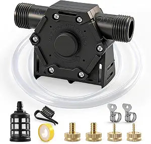 FIDISP Drill Pump for Water 12Pcs, 750 GPH Drill Powered Water Pump