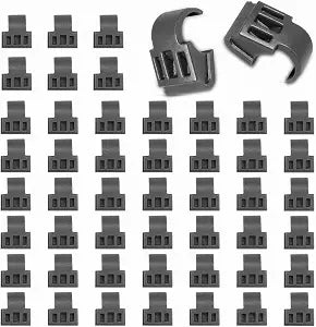 86 Degree Angle Restrictor Restriction Clips (50Pack), Hinge Restrictors