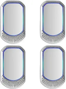 Plug In Air Purifier 4 Pack, Pet Air Purifiers for Home Bedroom