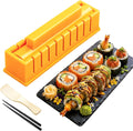Sushi Maker-DIY Sushi Making Kit with Chopsticks, Thickened & Extended Sushi Mold Design for Easy Low-Fat Round Rolls, Perfect for Family, Parties & Cooking Classes, Ideal Gift for Food Lovers
