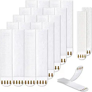 Bovinde Picture Hangers Strips Heavy Duty, 20-Pairs-40 Strips,(0.63x2.76in)