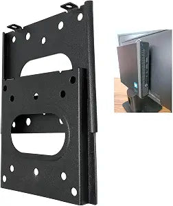Computer Wall Mount Mini PC VESA Mount TV Monitor Brackets Easy Desk Compatible