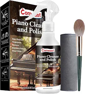 Piano Cleaner and Polish, Clean, Wax and Protect Glossy