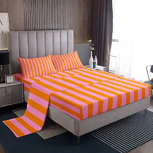 Bedding Abstract 16 Sheet Full Size 4 Pieces Boys Girls Teens Deep Pockets