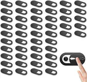 50 Pack Webcam Cover Slide Cover for iPhone iPad MacBook iMac Laptop PC, 0.03 inch Ultra Thin Web Camera Cover Blocker Slider Accessories for Privacy and Security
