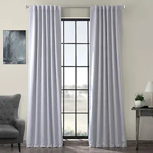 HPD Half Price Drapes Curtain For Room Darkening 50 X 108 (1 Panel), BOCH-144105-108, Fog Grey