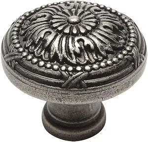 Cosmas 10 Pack 9460WN Weathered Nickel Knob 1-1/4 Inch Diameter
