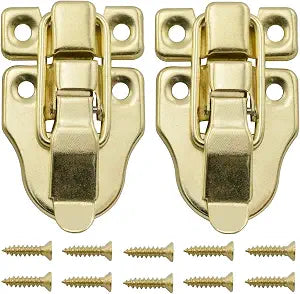 SDTC Tech 2-Pack Antique Duckbilled Toggle Latch Gold