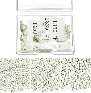 Moxweyeni 500 Pcs 4.5 Grams Silver Solder for Jewelry Making,2 X 2 Mm
