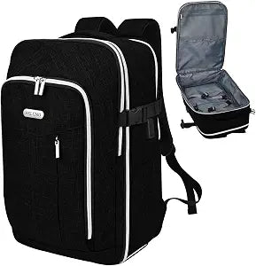 Personal Item Travel Carry On Luggage Backpack for Women Men Flight Approved Casual Weekender Laptop Bag for College Business Outdoors Hiking Water Resistant Lightweight Daypack with USB Charging Port