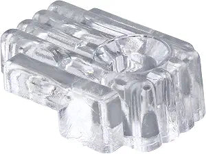Prime-Line U 9002 1/8 in, Clear Acrylic Mirror Clips, Set of 6