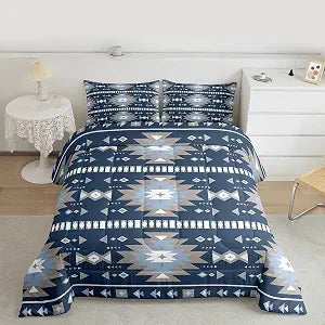 Feelyou Western Kids Comforter Set Queen Size Bohemian Rustic Country